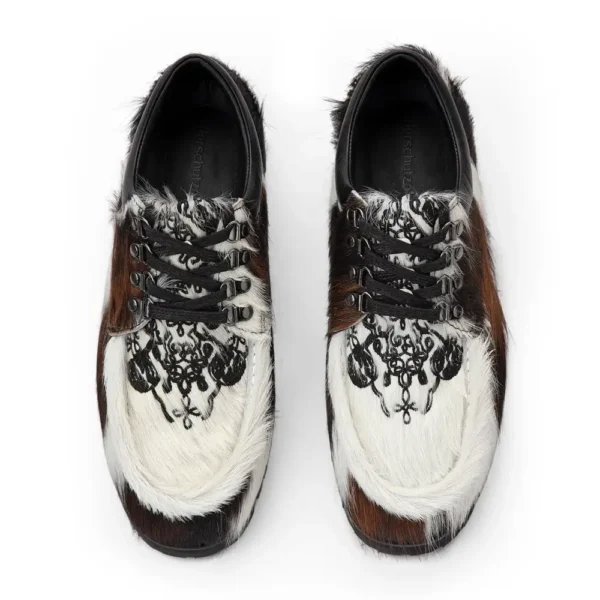 Aziza Cow Hide Boat Shoes Frant