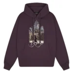 Aziza Fleece Hoodie - Purple