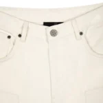 Aziza Jorts Shorts - Off White Zip