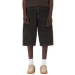 Aziza Washed Jorts Short - Brown Frant