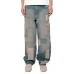 Blossom V2 Patchwork Washed Denim - Blue Frant