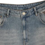 Blossom V2 Patchwork Washed Denim - Blue Zip