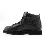 Jasmine Woven Boots Black Side