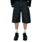 Koi Fish V2 Jorts Raw Indigo Frant