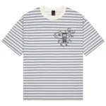 Koi T-shirt Striped - Grey