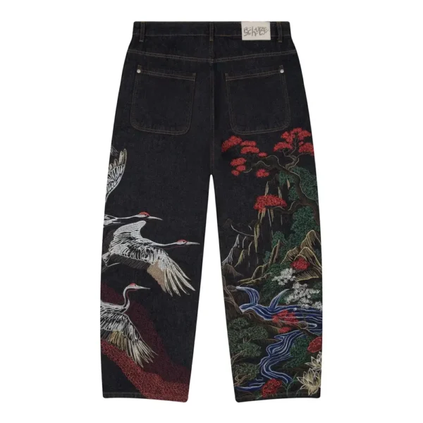 Kyoto Indigo Raw Denim - Black