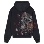 Renaissance Washed Zip Hoodie Black