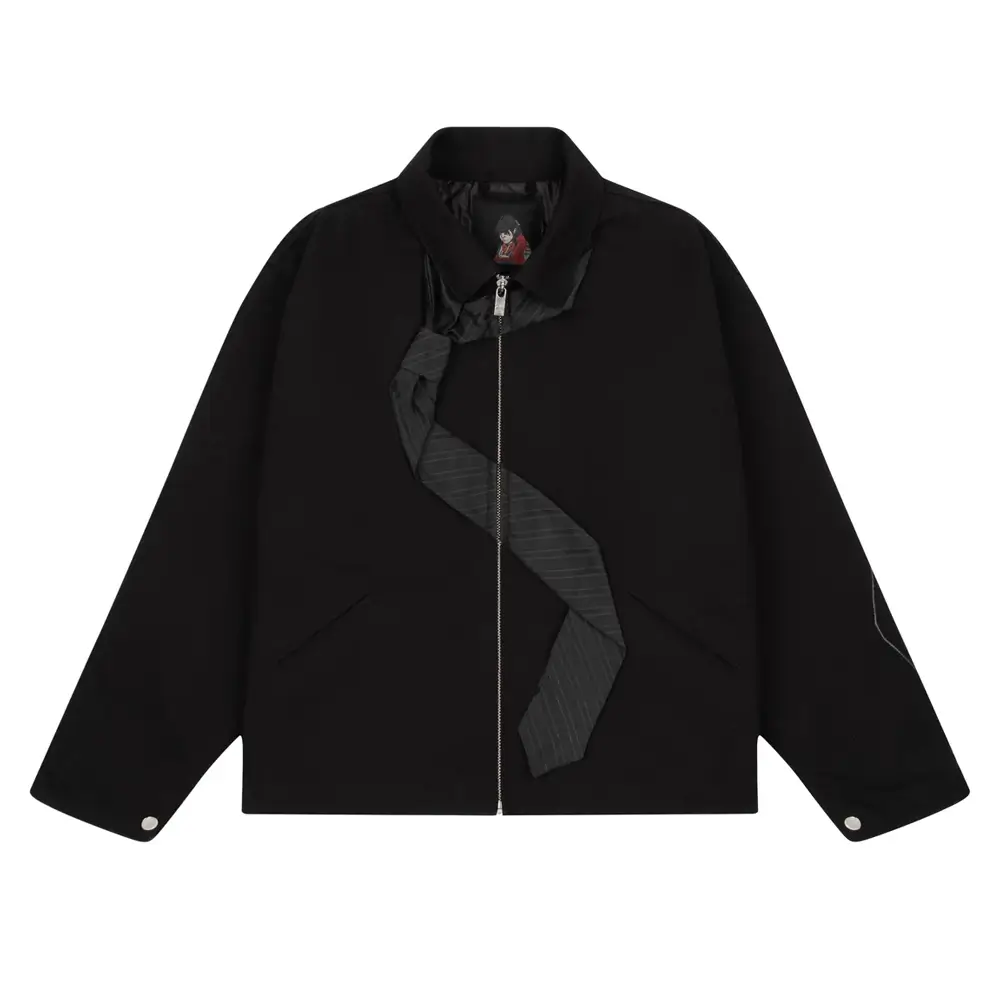 Wall Street Denim Jacket - Black Wall Street Denim Jacket - Black