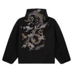 Yakuza Down Puffer Jacket Black