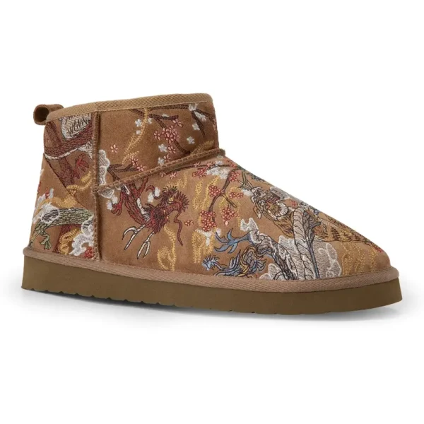 Yakuza Fur Lined Boots Side