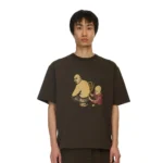 Yakuza T-shirt - Dark Brown Frant