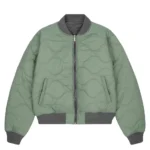 Yakuza V2 Bomber Jacket Dark Green