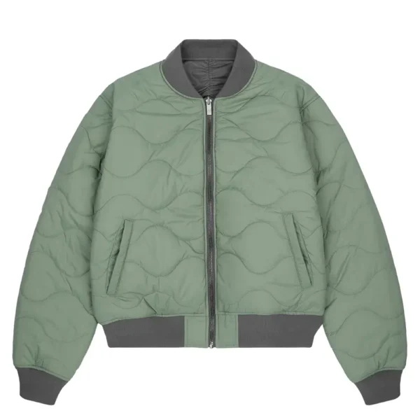 Yakuza V2 Bomber Jacket Dark Green