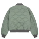 Yakuza V2 Bomber Jacket - Dark Green Back