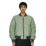 Yakuza V2 Bomber Jacket - Dark Green Frant