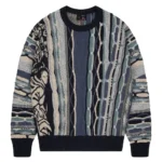 Yakuza V2 Knit Sweatshirt - Dark Blue