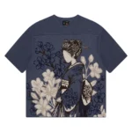 Yakuza V2 Knitted Jersey Shirt Blue