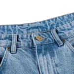 Yasmin V3 Jorts Updated Fit - Blue Zip