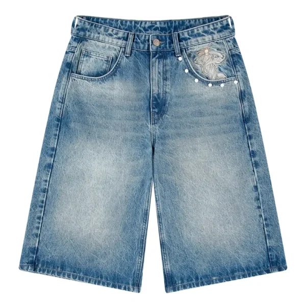 Awakening Jorts Blue