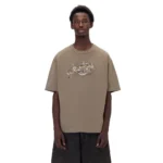Aziza T Shirt - Lightbrown Frant