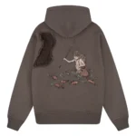 Lotus Hoodie - Brown Back
