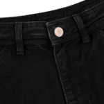 Lotus Jorts Fishnet - Black Zip