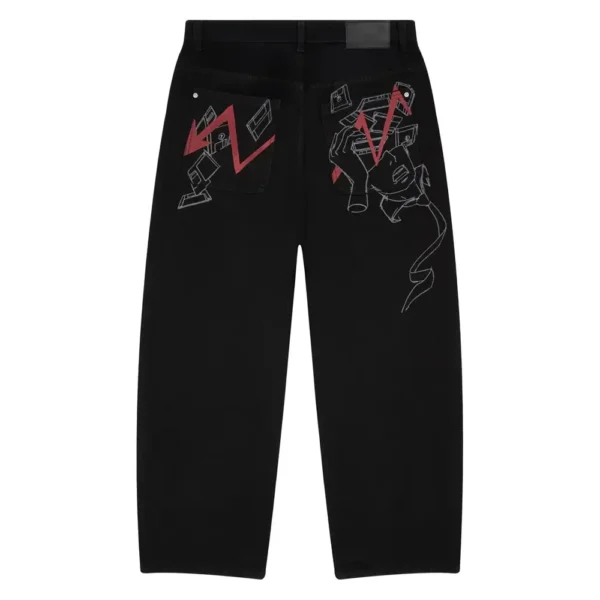 Wall Street - Black Denim