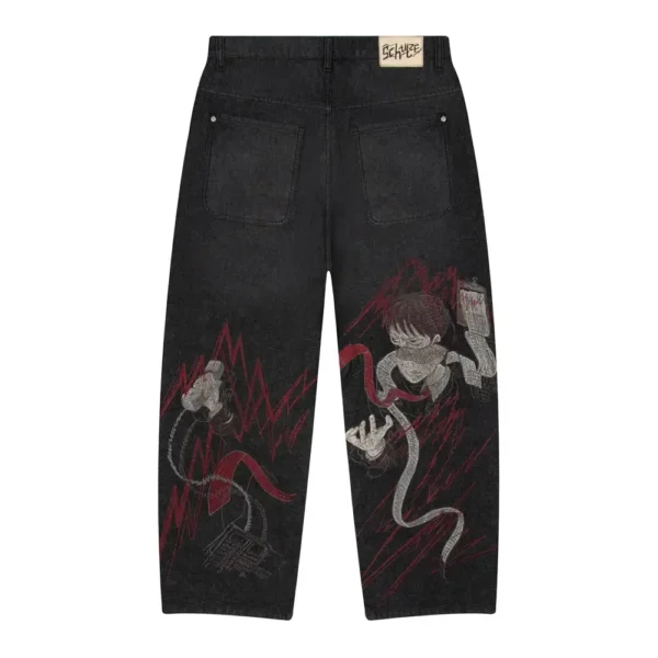 Wall Street Raw Denim - Black