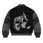 Wall Street Varsity Jacket Back