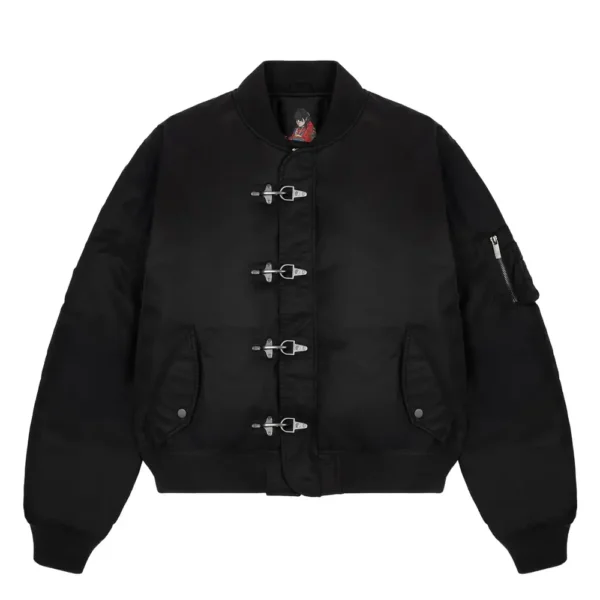 Yakuza Bomber Jacket - Black