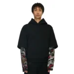 Yakuza Double Sleeve Hoodie - Black Frant