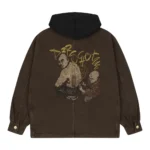 Yakuza Washed Denim Jacket Brown