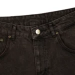 Yasmin V3 Denim Jean - Brown Zip