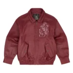 Gallery Leather Jacket - Red