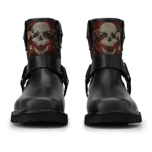 Hellboy Biker Boots - Black