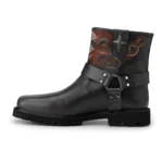 Hellboy Biker Boots - Black Side