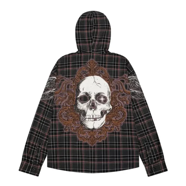 Hellboy Plaid Shirt Back