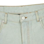 Koi Fish Reverse Denim Zip