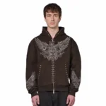 Hellboy ZIP Up Hoodie Anthracite Front