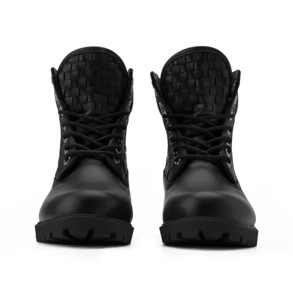 Garden of Eden Woven Boots - Black