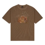 Aziza Waffle T Shirt - Brown