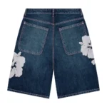 Break Indigo Washed Jorts - Blue Back