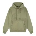Lotus Hoodie ZIP Up - Green