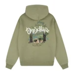Lotus Hoodie ZIP Up Green