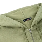 Lotus Hoodie ZIP Up - Green Hood