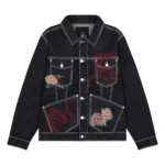 Lotus V2 Indigo Raw Denim Jacket Black