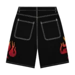 Summer Break Jorts Black Back