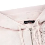 Lotus Hoodie ZIP Up Hood - Pink