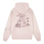 Lotus Hoodie ZIP Up Pink