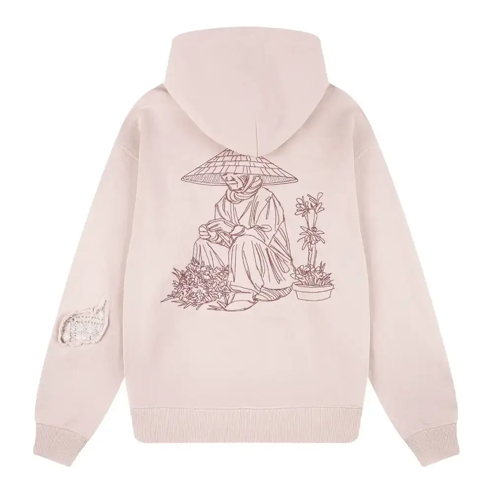 Lotus Hoodie ZIP Up Pink Lotus Hoodie ZIP Up Pink